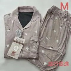 新品 シマエナガ　血行促進　ルームウェア　Ｍ
