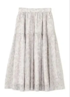 プロポーションボディドレッシング シアーニュアンススカート 花柄 PSサイズ美品