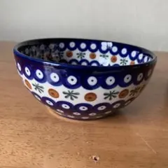 kumauri_starさま専用 ポーリッシュポタリーボウル(キャットウォーク