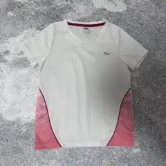 EVERLAST 半袖 Tシャツ スポーツウェア ホワイト ピンク Mのサムネイル