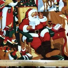 サンタ柄 · ブライトカラー 100cm · ALEXANDER HENRY