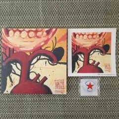 PEALOUT / 原始進化 CD＆ステッカー缶バッジセット 帯付