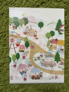 【完売品】☆ファミリア　リアちゃん　ダブルポケット　クリアファイル☆お便りのサムネイル