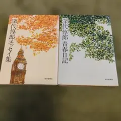 深代淳郎 エッセイ集 青春日記 2冊セットのサムネイル