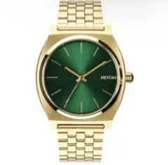 NIXON 【THE TIME TELLER】 グリーン文字盤×ゴールド