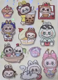 ラブブ　マシュマロシール　おすそ分け 可愛いシール