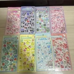サンリオ　ボンボンドロップシール　3Dシール　ぷくぷくシール