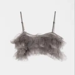 【eaphi】 TULLE ASYMMETRY FRILL CAMISOLE Eaphi TULLE ASYMMETRY FRILL CAMISOLE - メルカリ