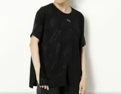 PUMA ブラック トレーニングTシャツ　Mサイズ