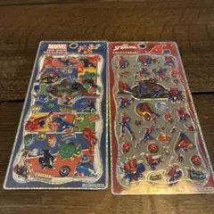 MARVEL スパイダーマン &アベンジャーズ プチドロップステッカー
