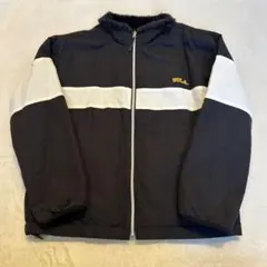 UCLA ナイロン×ファー リバーシブル スタンドジャケット