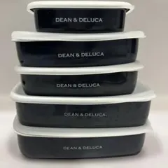 DEAN & DELUCA ホーローコンテナセット 5点セット