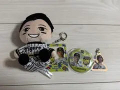 パワプロ × 阪神タイガース アクリルキーホルダー 森下 佐藤 2個セット