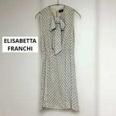 Elisabetta Franchi ノースリーブワンピース 38 楽天市場】85%OFF 新品 エリザベッタフランキ ELISABETTA