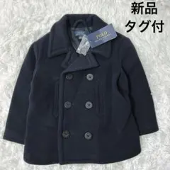 新品タグ付✨ポロラルフローレン　ウールコート　Pコート　キッズ　100