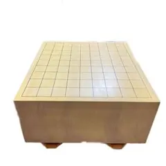 将棋盤 足つき へそあり ⑤ 本榧足付将棋盤 5寸7分（天地柾） sa50066 | 前川榧碁盤店