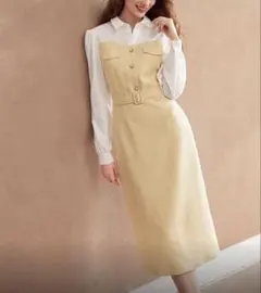 韓国風ワンピース ドレス