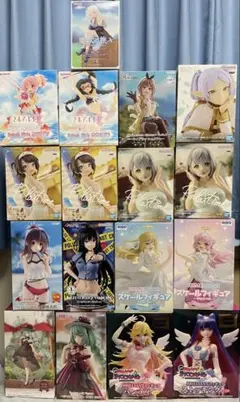 美少女プライズフィギュア　17点　まとめ売り　フリーレン一番くじ下位賞付き