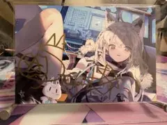 ホロライブ　白上フブキ　直筆サイン　ポストカード ホロライブ 白上フブキ 直筆サイン入りポストカード 誕生日記念