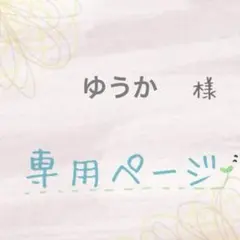 【専用ページ】他の方ご購入をお控えください