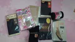 新品未使用タイツ、ストッキングなど9点