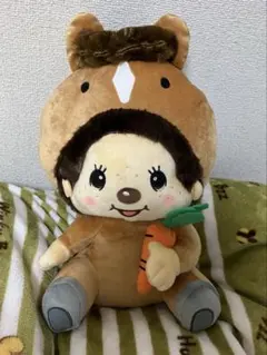 モンチッチ　うま　BIGぬいぐるみ 薄茶　ぬいぐるみ