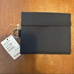 【廃盤品・新品タグ付き】無印良品　トラベル用ウォレット　黒　MUJIのサムネイル