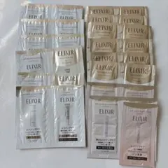 15セットELIXIR エリクシール サンプル エイジング　美白　化粧水　乳液