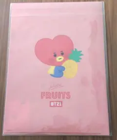 TSUTAYA限定 BT21 TATAクリアファイル