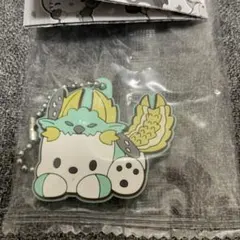 モンスターハンター×サンリオ　ラバーマスコット　シンオウガ×ポチャッコ