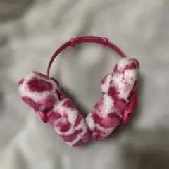 ミッキー風ピンク耳型ヘアバンド