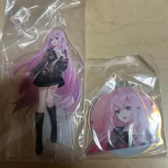 巡音ルカ アクリルスタンド、アクリルキーホルダー、ファイル3枚 3点セット