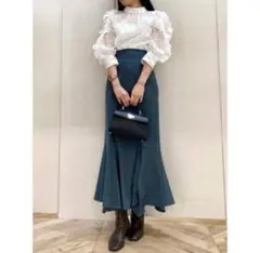 低身長 ロングスカート