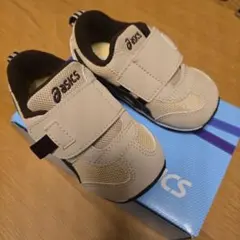 ASICS ベビーシューズ ベージュ 14.0cm