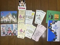 【レトロ】東京ディズニーランド 10周年記念 パスポート・グッズセット他のサムネイル