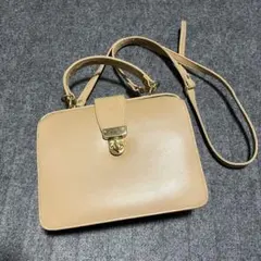 【アンティーク】 レザー / ハンドバッグ & ショルダーバッグ