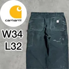 超超スペシャル 34X32 W34 カーハート ダブルニー パンツ ブラック 黒 楽天市場】カーハート ダブルニー ブラック w34の通販