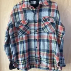 ネルシャツ ブルゾン