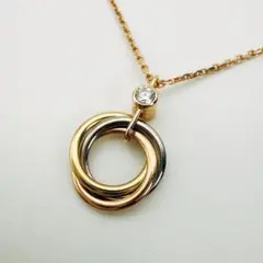 Cartier カルティエ　トリニティ 　PG　ダイヤ ネックレス　ブランドのサムネイル