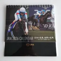 JRA 2026 CALENDAR 卓上カレンダー