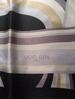 MICHEL KLEIN シルクスカーフ 90cm