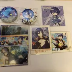 KAITO　セガラッキーくじ缶バッジ　ウエハースカード　ぱしゃこれ　8点セット