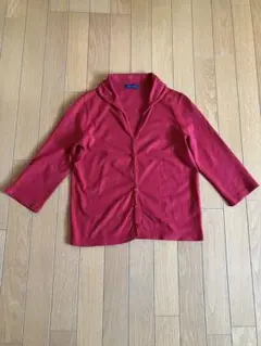 Spick and Span カットソーカーディガン 赤 七分袖のサムネイル