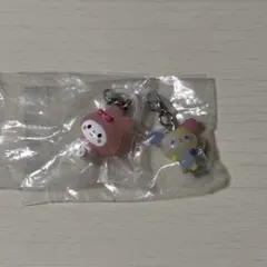 の*ぎ様 サンリオキャラクターズ ゆるっとめじるしアクセサリー ウサハナ　マイメ