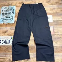 Dickies ディッキーズ ダブルニー ワークパンツ ネイビー W32 古着のサムネイル