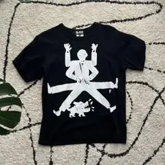 BLACK comme des garcons プリントTシャツ M