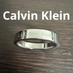 【格安！】Calvin Klein カルバンクライン 指輪 ロゴリング 22号