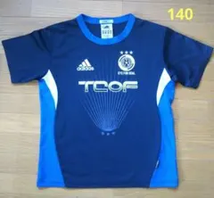 adidas ClimaLite Tシャツ 140cm ネイビー/ブルーのサムネイル