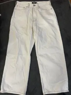 XLARGE ホワイト デニムパンツ XL