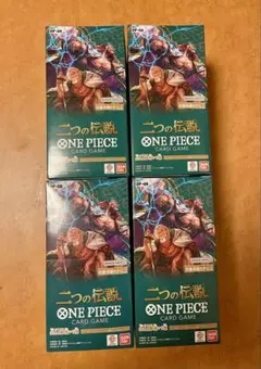二つの伝説 3box ワンピースカードゲーム 未開封テープ付き - メルカリ